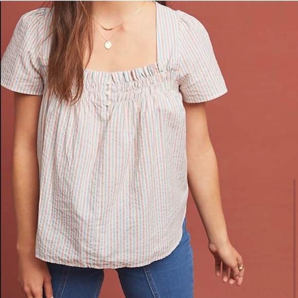 Anthropologie Isabella Sinclair Sonnet Top - Picture 2 of 8